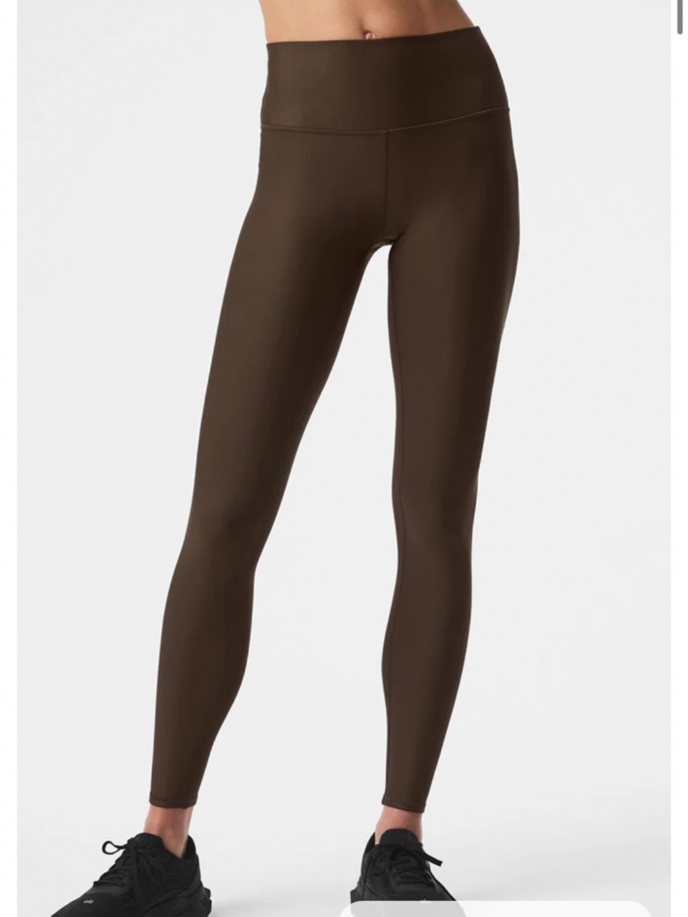 NWT alo 7/8 high waist airlift leggings espresso